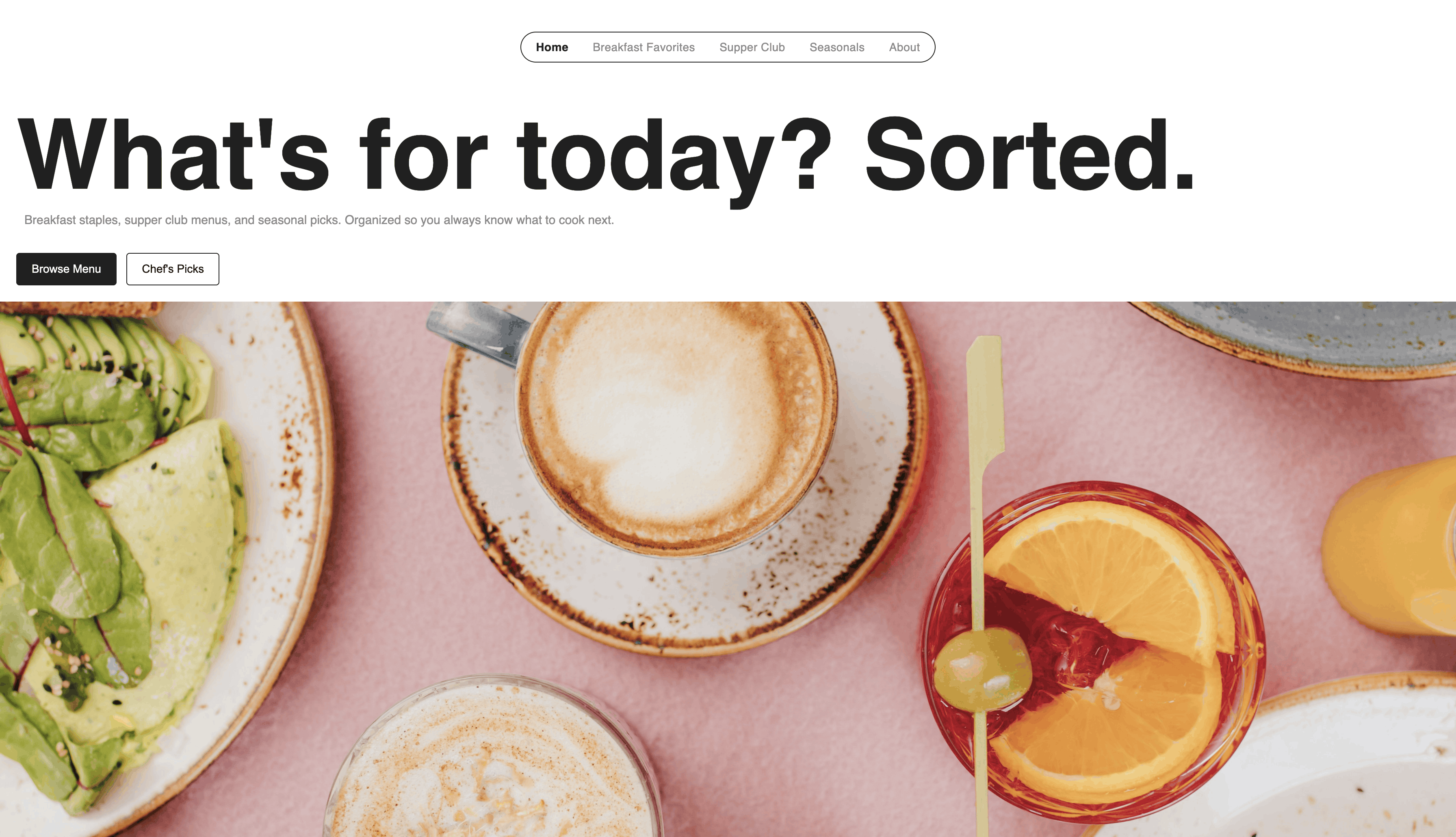 Laderly - Recipe Blog preview